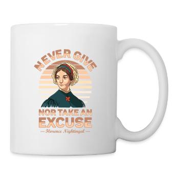 Krankenschwester Florence Nightingale Medizinische - Tasse - Weiß - Rechts