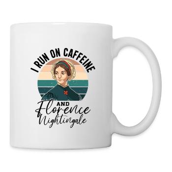 Krankenschwester Florence Nightingale Medizinische - Tasse - Weiß - Rechts