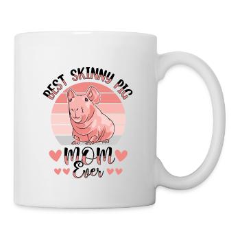 hairless guinea pig, skinny pig, - Mug - white - Right