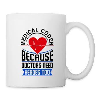 Medizinischer Kodierer Beruf Medizinische - Tasse - Weiß - Rechts