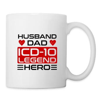 Medizinischer Kodierer Beruf Medizinische - Tasse - Weiß - Rechts