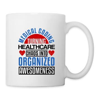 Medizinischer Kodierer Beruf Medizinische - Tasse - Weiß - Rechts