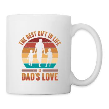 Best dad ever. Paternity-daddy-dad, - Mug - white - Right