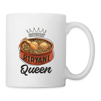 Foodies indiens, Biryani, Amoureux, - Mug blanc - blanc - Droite