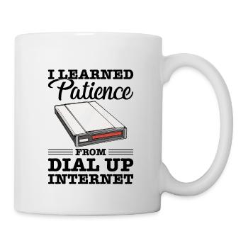 90s Nostalgia Retro 90s Dial Up - Mug - white - Right