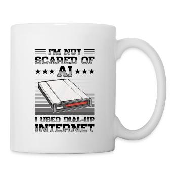90s Nostalgia Retro 90s Dial Up - Mug - white - Right