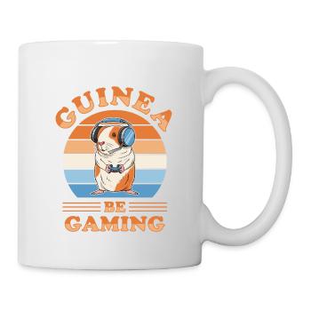 Guinea Pig Video Game Player Console Gamer - Mug - white - Right