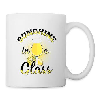 Italian limoncello lover lemon liqueur - Mug - white - Right