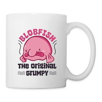 Meeresbiologe Tiefseefisch Blobfisch Ozean - Tasse - Weiß - Rechts
