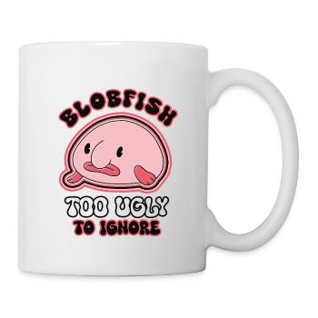 Meeresbiologe Tiefseefisch Blobfisch Ozean - Tasse - Weiß - Rechts
