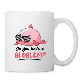 Meeresbiologe Tiefseefisch Blobfisch Ozean - Tasse - Weiß - Rechts