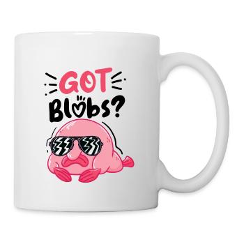 Meeresbiologe Tiefseefisch Blobfisch Ozean - Tasse - Weiß - Rechts