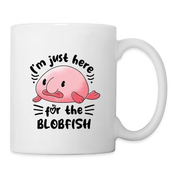 Meeresbiologe Tiefseefisch Blobfisch Ozean - Tasse - Weiß - Rechts