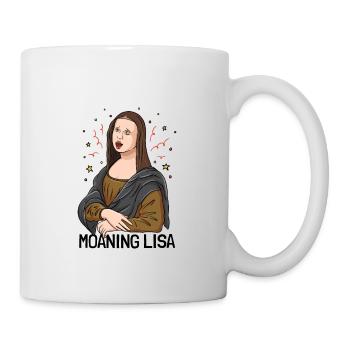 Mona Lisa Kunstvoll Klassisches Kunstmuseum - Tasse - Weiß - Rechts