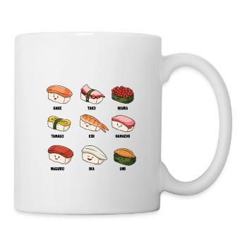 Japanisches Essen Sushi Liebhaber Nigiri Sushi - Tasse - Weiß - Rechts