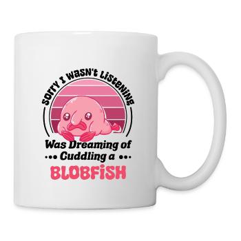 Meeresbiologe Tiefseefisch Blobfisch Ozean - Tasse - Weiß - Rechts