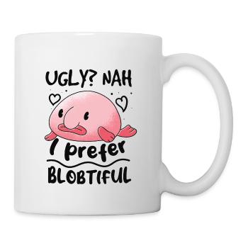 Meeresbiologe Tiefseefisch Blobfisch Ozean - Tasse - Weiß - Rechts