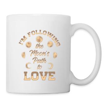 Astronomy Astronomer Moon Phase Romance Stars - Mug - white - Right