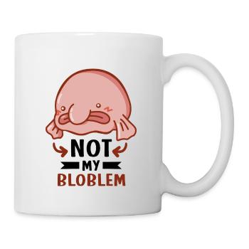 Meeresbiologe Tiefseefisch Blobfisch Ozean - Tasse - Weiß - Rechts
