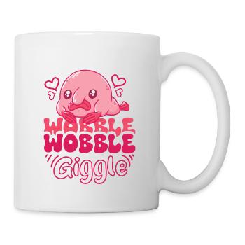 Meeresbiologe Tiefseefisch Blobfisch Ozean - Tasse - Weiß - Rechts
