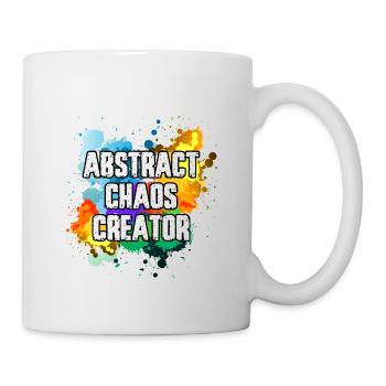 Peintre Toile Liquide Peinture Art Peinture - Mug blanc - blanc - Droite
