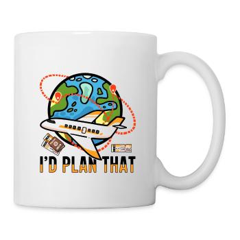 Travel Job Travel Bug Profession Holiday Travel Agency - Mug - white - Right