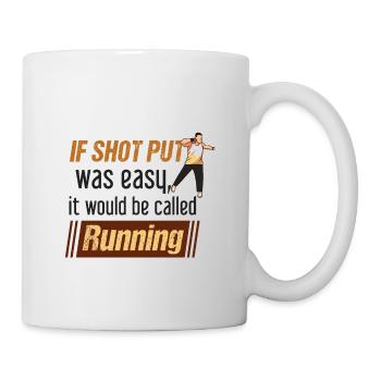 Athletics, Athletics, Throwing athletes, - Mug - white - Right