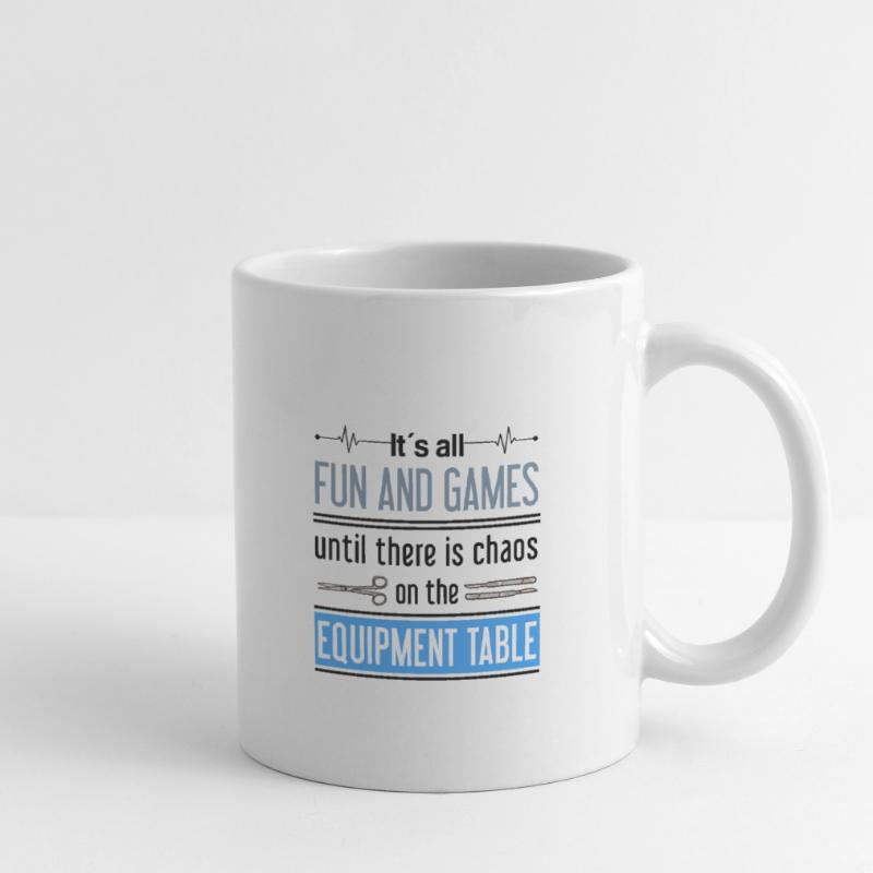 Scrub Tech Technicien chirurgical Technologue chirurgical Mug blanc