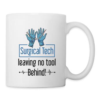 Scrub Tech Surgical Technician Surgical Technologist - Mug - white - Right
