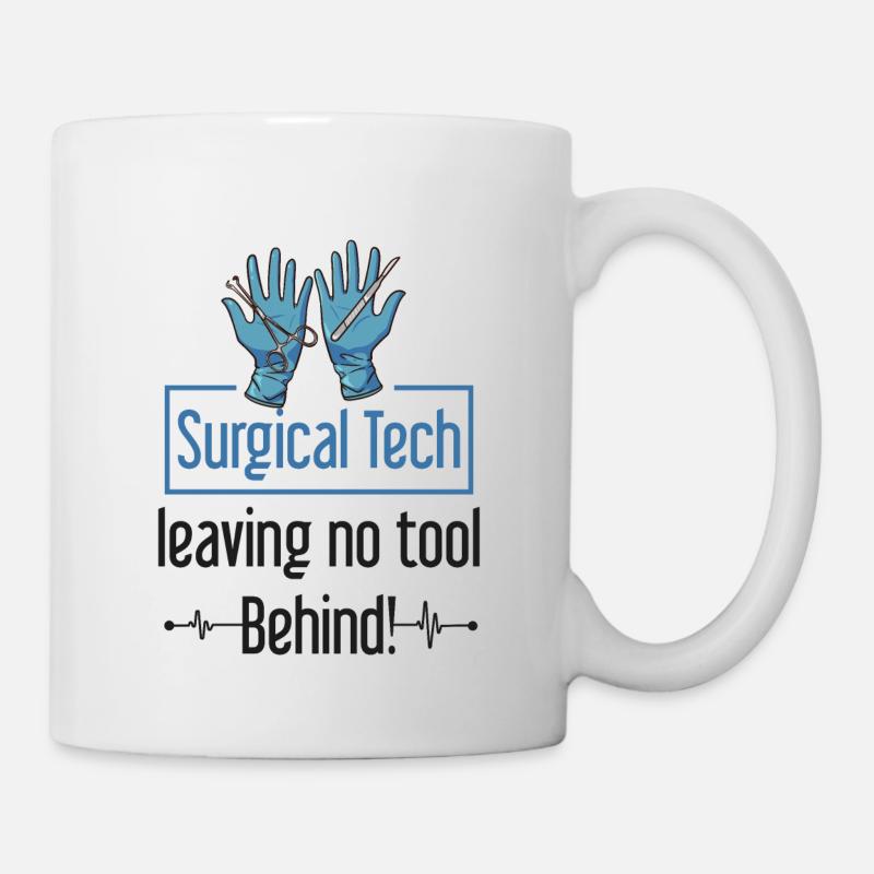 Scrub Tech OP-Techniker Chirurgischer Technologe - Tasse - Weiß