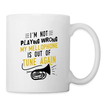 Mellophonist Musical Instrument Orchestra - Mug - white - Right