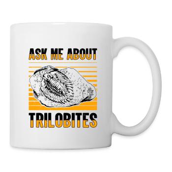 fossils, paleontologist, fossil collector, - Mug - white - Right