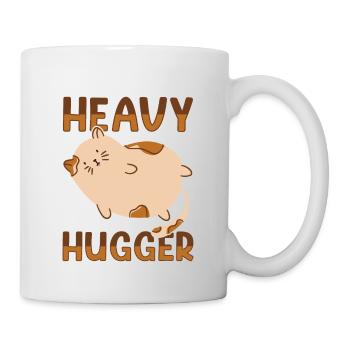 Kitty Fat Cat Lover Meme Kitten Meow Chonk Cat - Tasse - Weiß - Rechts