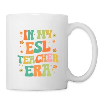 Teaching English Second Language by ESL Teachers - Mug - white - Right