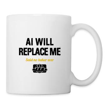 Boulangerie, Boulangerie, Confiserie, Dessert, Gâteau, Cupcake - Mug blanc - blanc - Droite