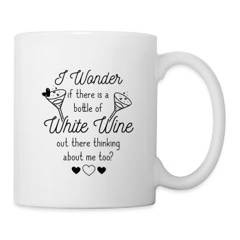 Vin blanc Sauvignon Blanc Vin Buveur de vin - Mug blanc - blanc - Droite