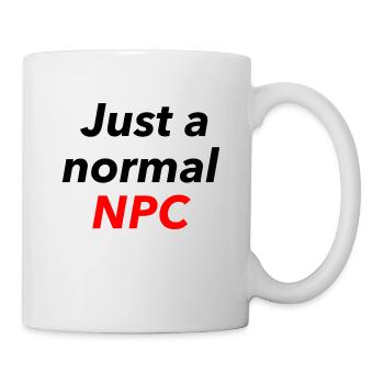 Just a normal NPC - Tasse - Weiß - Rechts