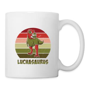 Mexikanischer Wrestling Wrestler Lucha Libre Maske - Tasse - Weiß - Rechts