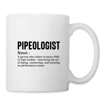 Plumbing Drain Surgeon Job Profession - Mug - white - Right