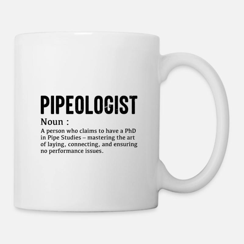 Profession de chirurgien de drain de plomberie - Mug blanc - blanc