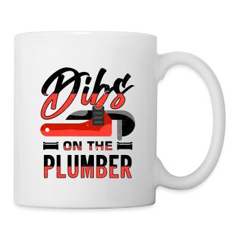 Profession de chirurgien de drain de plomberie - Mug blanc - blanc - Droite