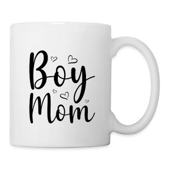 Mom Of Boys Best Mom Ever - Mug - white - Right