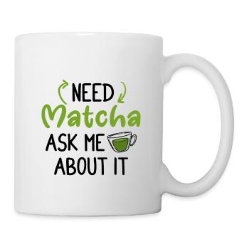 Green Tea Lovers Japanese Matcha Latte Drink - Mug - white - Right