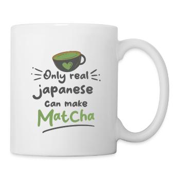 Green Tea Lovers Japanese Matcha Latte Drink - Mug - white - Right