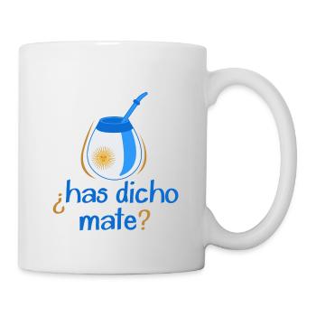 Drapeau de l’Argentine Yerba Mate Thé argentin - Mug blanc - blanc - Droite