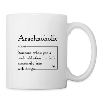 Spider Lovers Arachnid Web Terrarium - Mug - white - Right