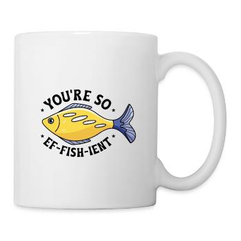 Drôle De Pêche Pêcheur Pêcheur Pêcheur Pêcheur Poisson - Mug blanc - blanc - Droite
