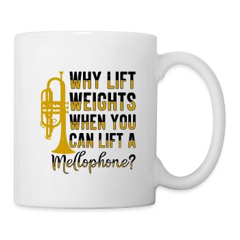 Mellophonist, Musical Instrument Orchestra, - Mug - white - Right