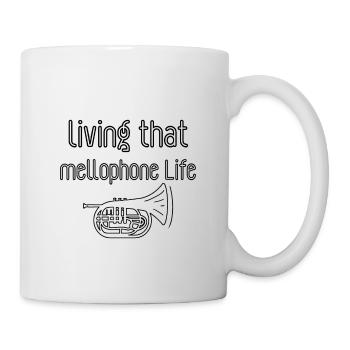 Mellophonist, Musical Instrument, Orchestra - Mug - white - Right