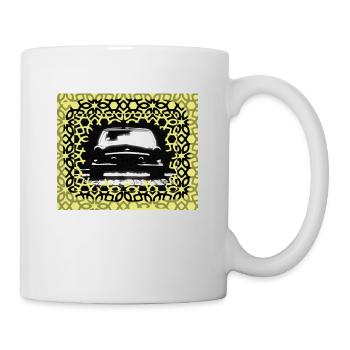 Volga yellow black - Mug - white - Right